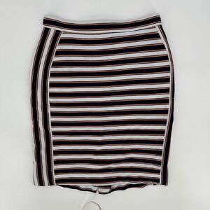 Banana Republic Striped Knit Pencil Skirt, Size 2 Petite, Classic, Chic, Preppy